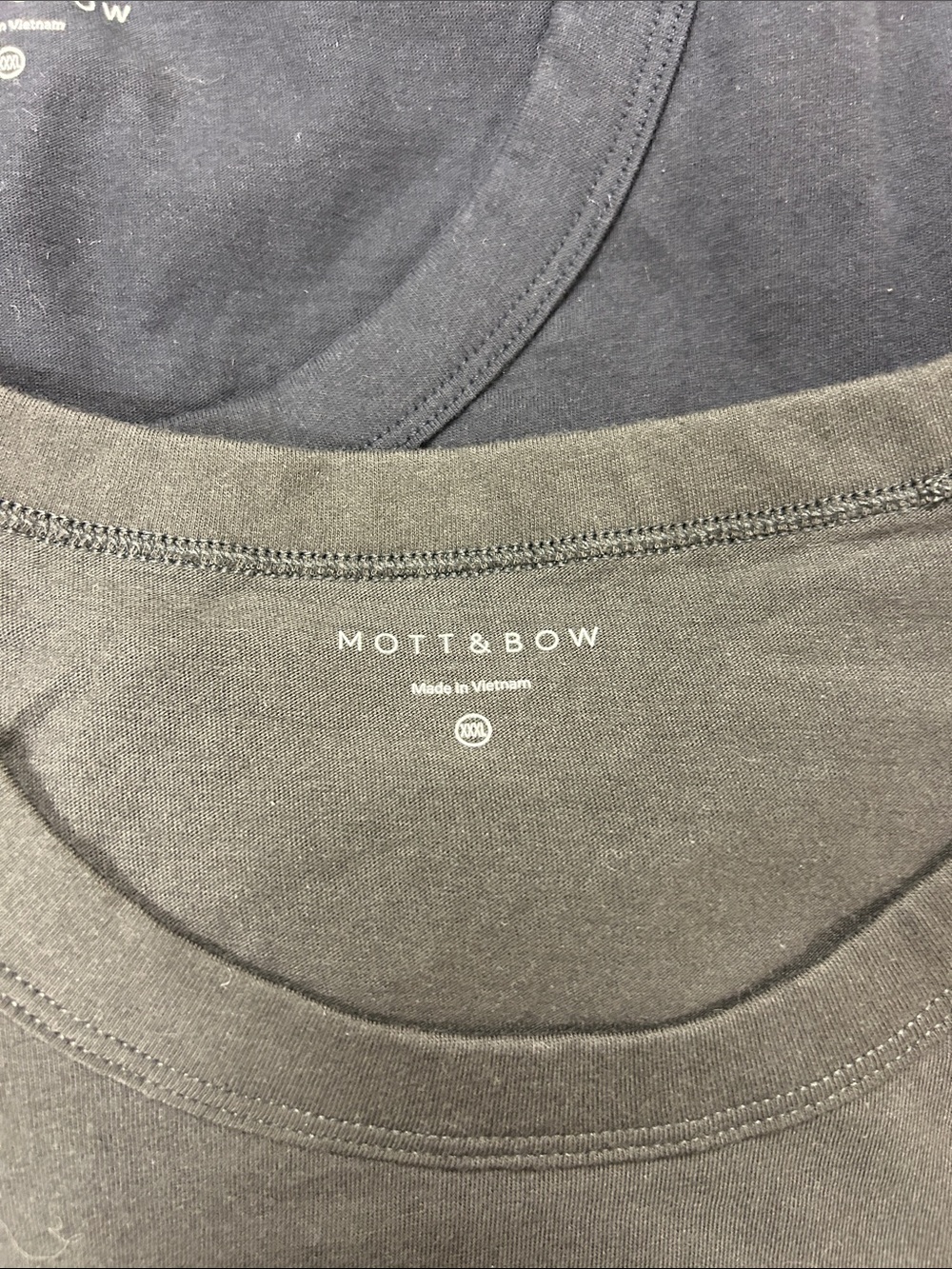 NWOT Men's Short-Sleeve Crew Neck Tee Pack — Black, Gray, Navy image 2